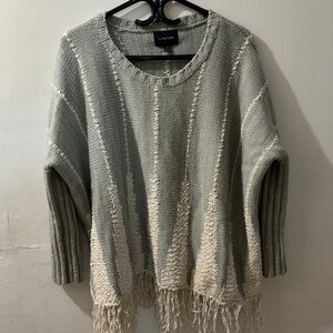 Chic Fringed Sweater